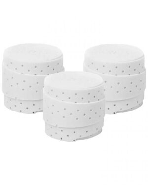 Overgrip Wilson Feel Pro Perforato Bianco 3 unita